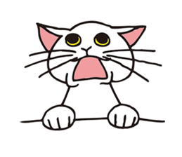 FoolishButPrettyWhiteCat&SexyBlackCat sticker #9526119