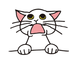 FoolishButPrettyWhiteCat&SexyBlackCat sticker #9526119