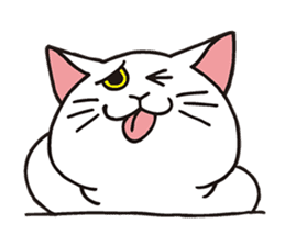 FoolishButPrettyWhiteCat&SexyBlackCat sticker #9526123