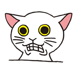 FoolishButPrettyWhiteCat&SexyBlackCat sticker #9526126