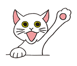 FoolishButPrettyWhiteCat&SexyBlackCat sticker #9526130