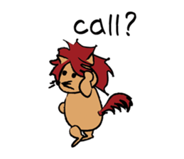 captain lion sticker #9526243