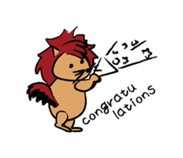 captain lion sticker #9526245