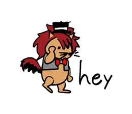 captain lion sticker #9526246