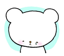 Baby polar bear (English version). sticker #9526440