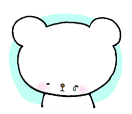 Baby polar bear (English version). sticker #9526440