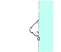 Baby polar bear (English version). sticker #9526449