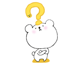 Baby polar bear (English version). sticker #9526452