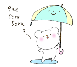 Baby polar bear (English version). sticker #9526456