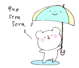 Baby polar bear (English version). sticker #9526456