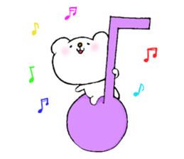 Baby polar bear (English version). sticker #9526457