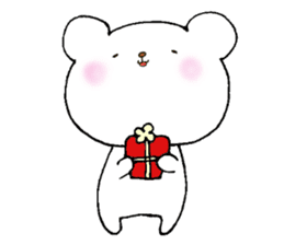 Baby polar bear (English version). sticker #9526461