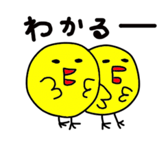 Pretty daily life of chicks and pig sticker #9526994