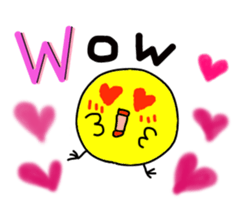 Pretty daily life of chicks and pig sticker #9526999