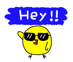 Pretty daily life of chicks and pig sticker #9527010