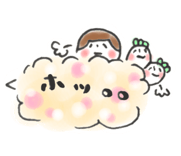 masking tape girl message2 sticker #9527089