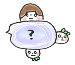 masking tape girl message2 sticker #9527094