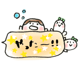 masking tape girl message2 sticker #9527102