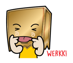 Box Head sticker #9527191