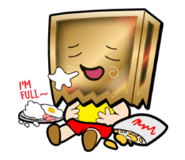 Box Head sticker #9527206