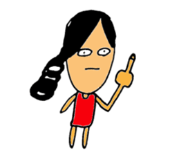 mizuno-chan sticker #9527390