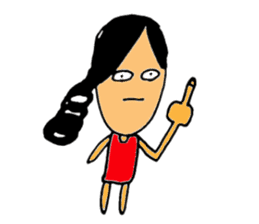 mizuno-chan sticker #9527390