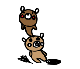 kurikuma Sticker 4 sticker #9527486