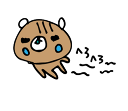 kurikuma Sticker 4 sticker #9527495