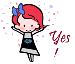 Sunny Jill - Pretty Cool Little Girl 3 sticker #9528039