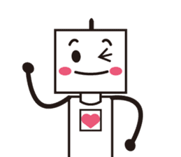 Robots have feelings sticker #9528134