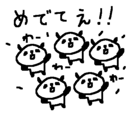 Samurai Panda stickers!! sticker #9528397