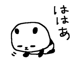 Samurai Panda stickers!! sticker #9528405