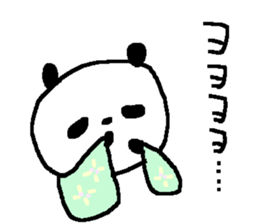 Samurai Panda stickers!! sticker #9528409