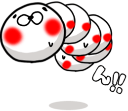 WHITE CATERPILLAR AND SNAIL 2 sticker #9528603