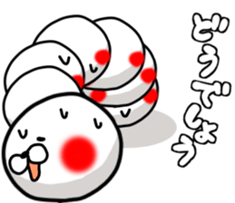 WHITE CATERPILLAR AND SNAIL 2 sticker #9528605