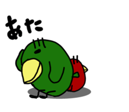 WHITE CATERPILLAR AND SNAIL 2 sticker #9528611