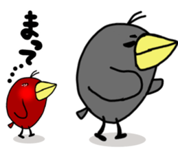 WHITE CATERPILLAR AND SNAIL 2 sticker #9528617