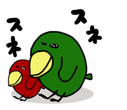 WHITE CATERPILLAR AND SNAIL 2 sticker #9528618