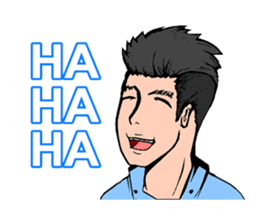 Handsome Boy - Assemble sticker #9528712