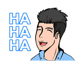 Handsome Boy - Assemble sticker #9528712