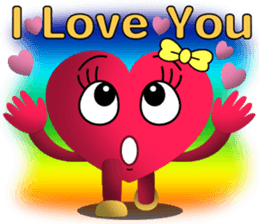 Heart Girl 3 sticker #9528945