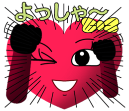 Heart Girl 3 sticker #9528948