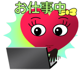 Heart Girl 3 sticker #9528950