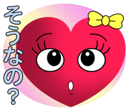 Heart Girl 3 sticker #9528958