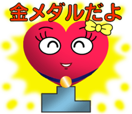 Heart Girl 3 sticker #9528968