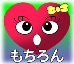 Heart Girl 3 sticker #9528975