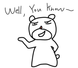 Bear No.3 sticker #9529209