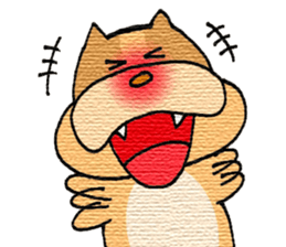 Stupid a dog sticker #9529272