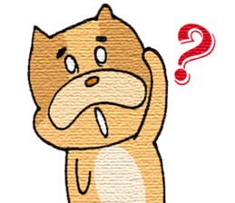 Stupid a dog sticker #9529279