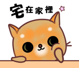 The big orange cat sticker #9529304